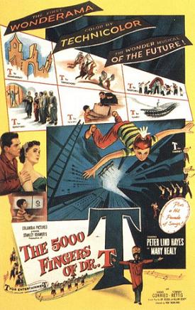 Poster de la película Los 5000 Dedos del Doctor T