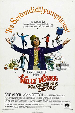 Cartel del film Willy Wonka and the Chocolat Factory